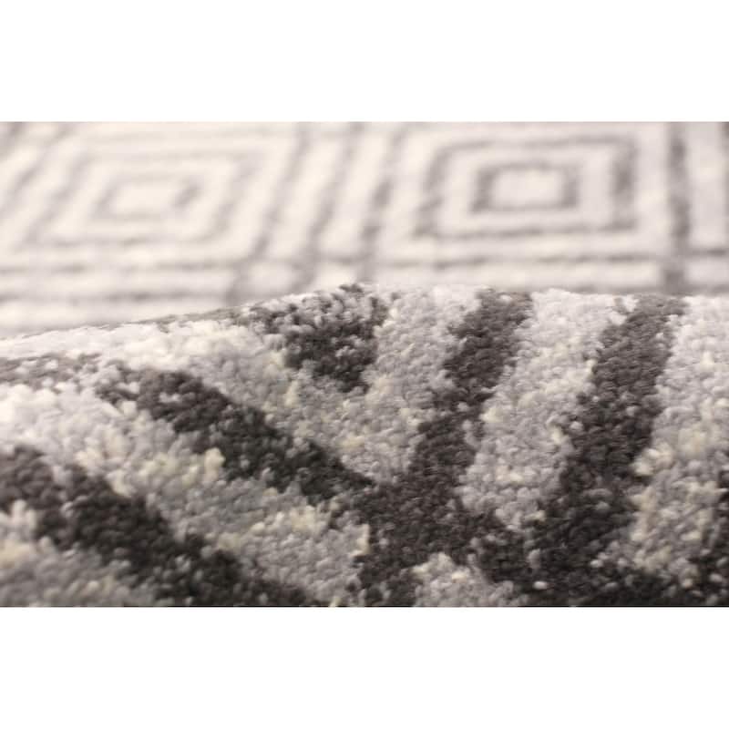 ECARPETGALLERY Ember Contemporary Rug