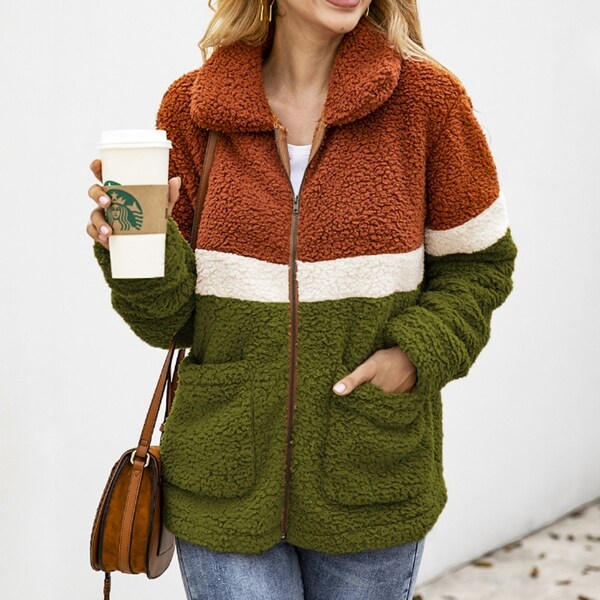 fluffy fleece sweatshirt