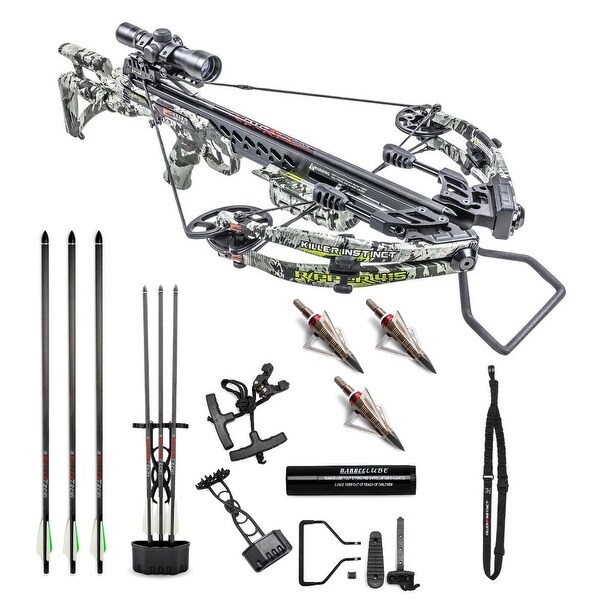 Killer Instinct Ripper 415 FPS Crossbow Kit with Sling and