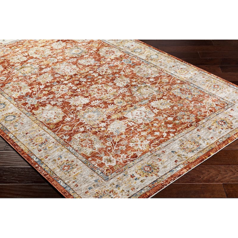 Livabliss Transitional Mona Lisa Medallion Area Rug