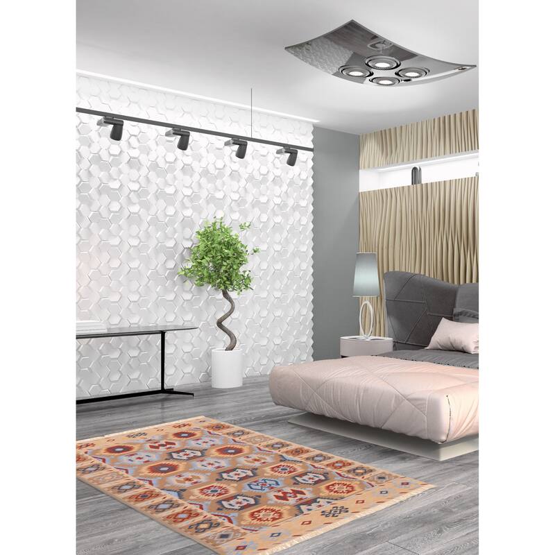 Ankara FW Brown Kilim 5'0" x 8'2" - 5'0 x 8'2