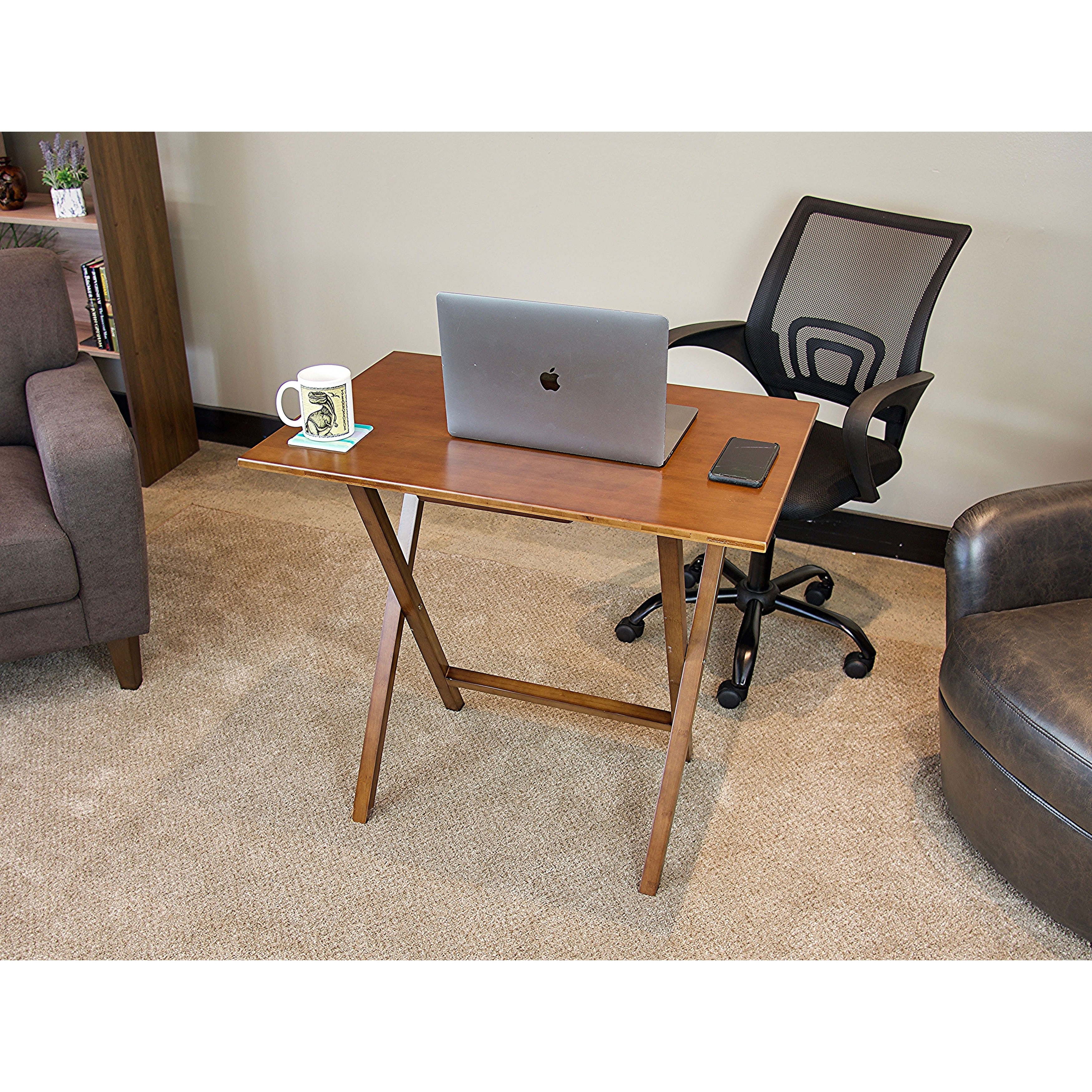 Bamboo Frame Folding Desk