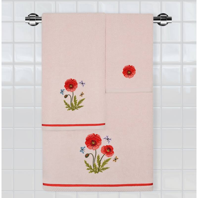 Authentic Hotel and Spa Turkish Cotton Polly 2 PC Hand Towel Set