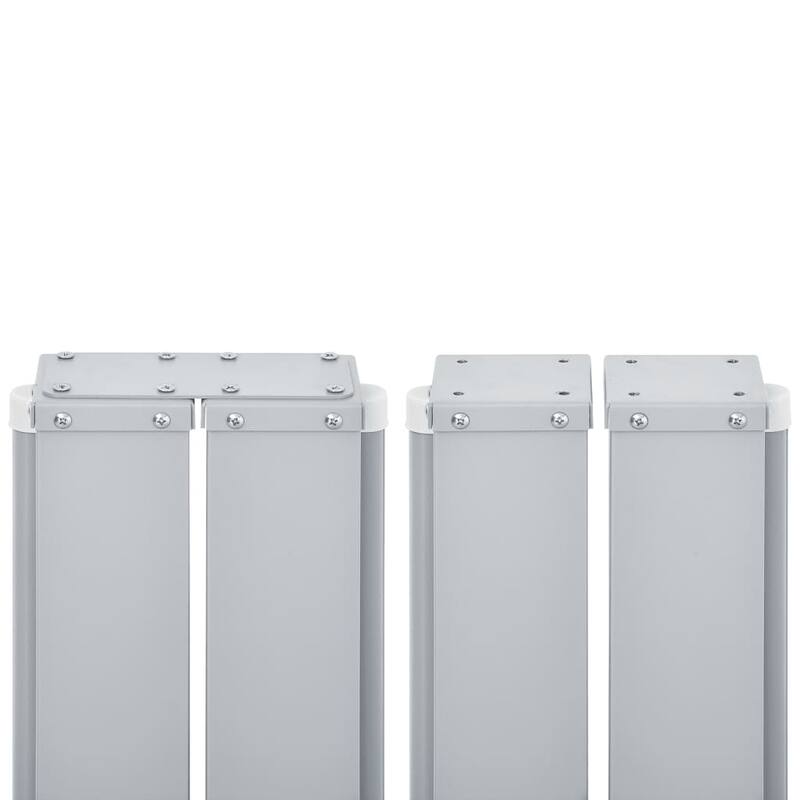 vidaXL Retractable Side Awning Folding Privacy Screen Outdoor Divider Wall