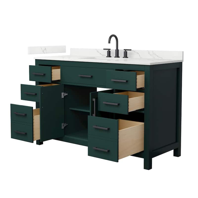 Wyndham Collection WCG2424-54S-QTZ-US3MXX Beckett 54" Free Standing