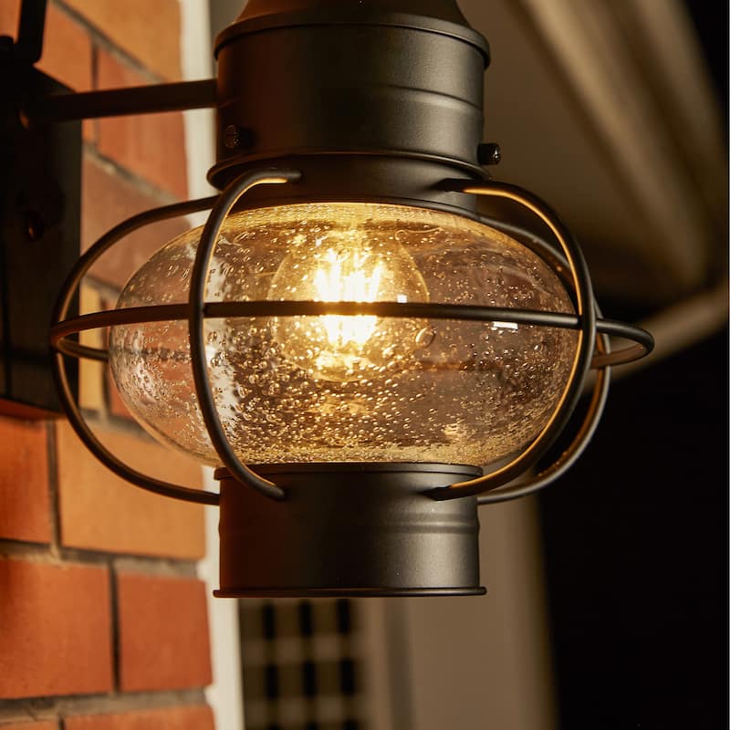 4 Pack 1-Light Outdoor Wall Lantern Light - 9"x10.72"x17.51"