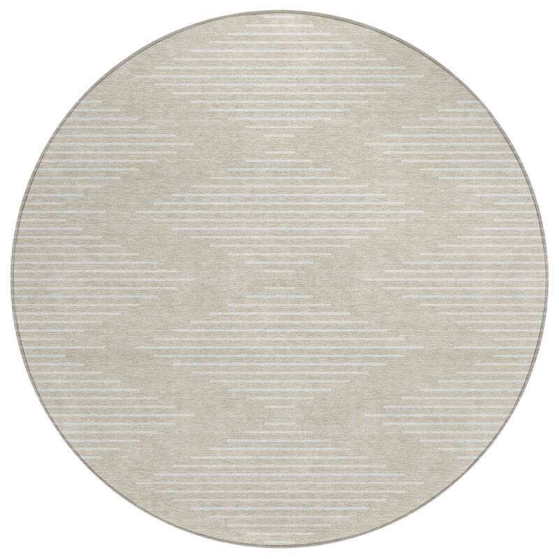 HomeRoots Geometric Transitional Rectangle Outdoor Rug