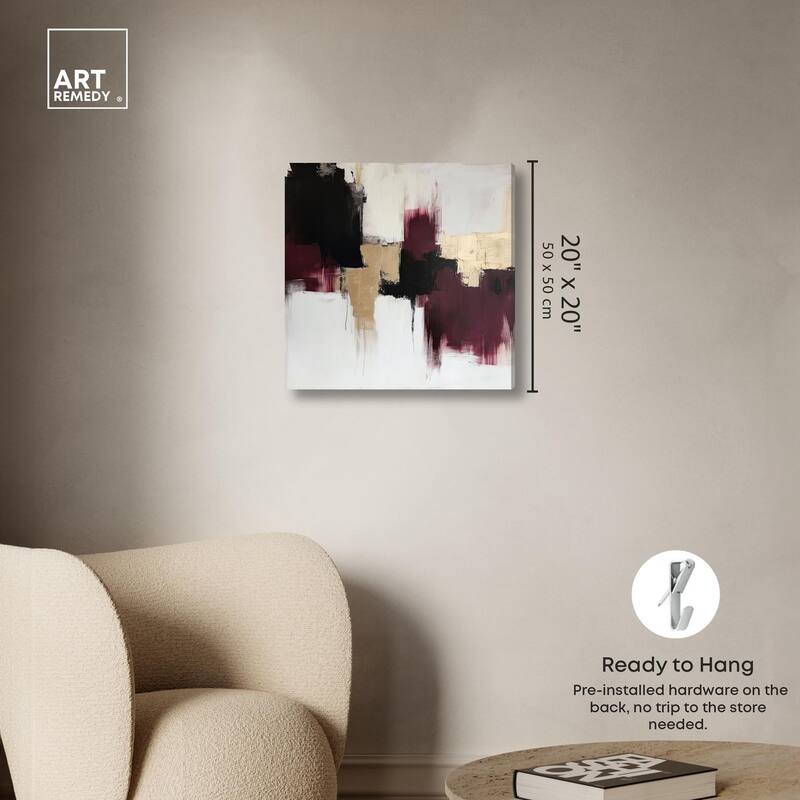 Golden Dusk III Canvas by Art Remedy, Gallery Wrapped