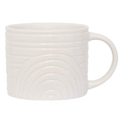 Mug Tazza Lines White - White