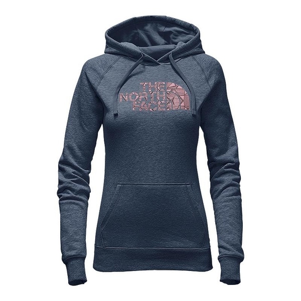 The North Face Women's Patterned Half Dome Hoodie Ink Blue. Opens flyout.