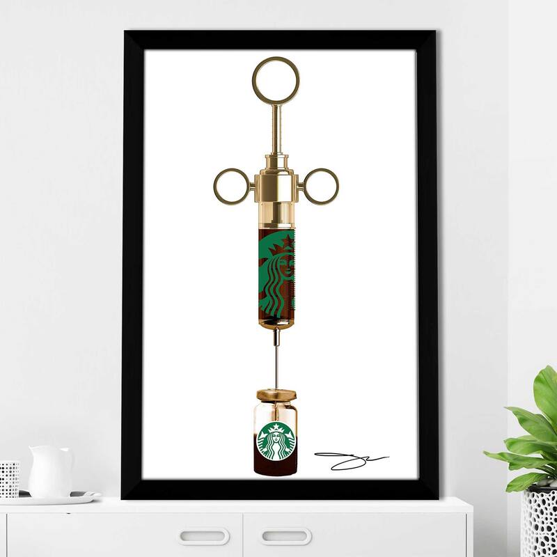 "Shot Of Caffeine" by Jodi Print on Acrylic