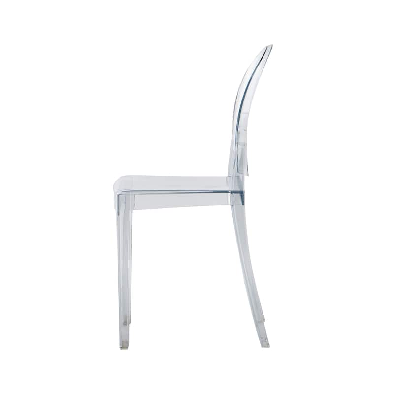 Modern Designs 2 and 4-piece Set of Stackable Transparent Ghost Chairs for Events - N/A