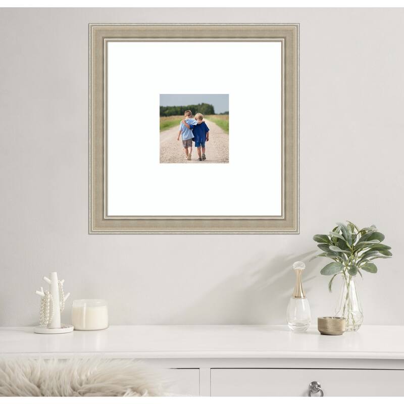 Mezzo Silver Framed Picture Frame, Photo Frame