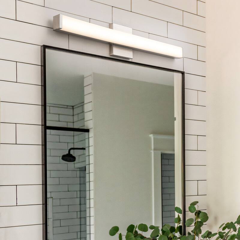 C Cattleya LED Vanity Bar Light Indoor Wall Sconce with Acrylic Shade