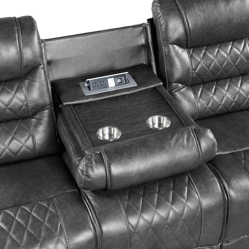 Lenci Power Double Reclining Sofa