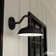 preview thumbnail 1 of 11, Hunter Mill Valley Outdoor 1-Light Wall Sconce Light - WeatherMax - Farmhouse, Transitional, Modern, Rustic 10-inch