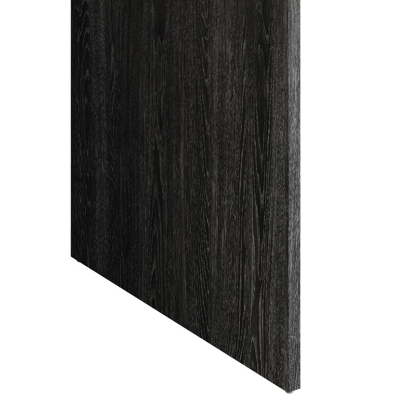 CraftPorch Mid Century wooden Writing Table with Cabinet