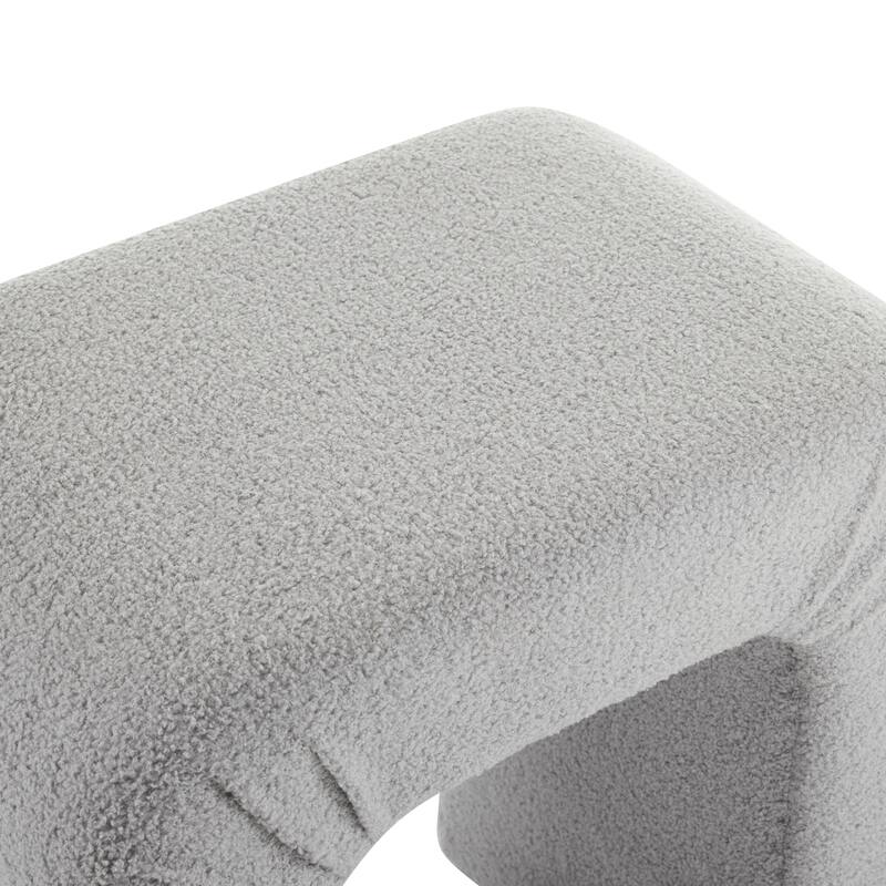 24''Boucle Stool Set Of 2
