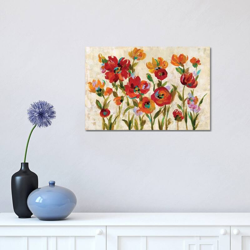 iCanvas "July In The Garden I" by Silvia Vassileva Canvas Print - 12x18x1.5