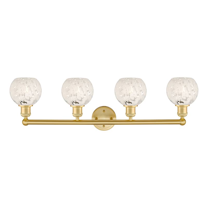 Innovations Lighting 616-4W 10 33 White Mouchette Vanity White