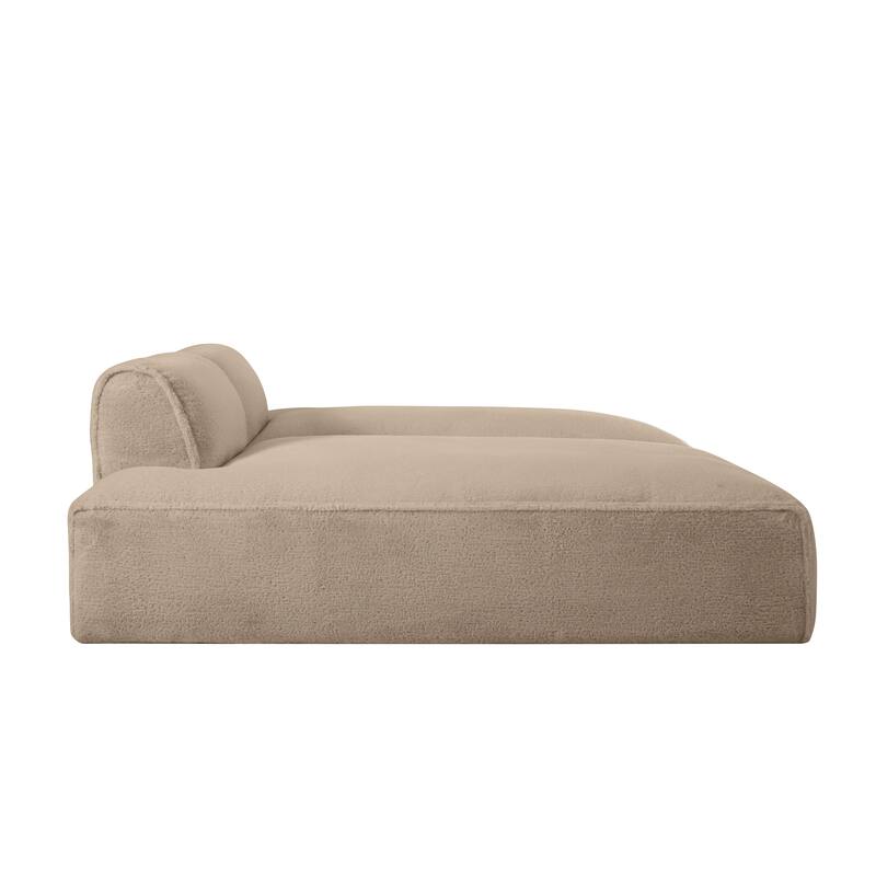 90"W Oversized Modular Sectional Sofa,2 PC Free Combination,No Assembly Required