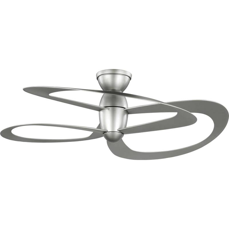 Progress Lighting Willacy 48" 3 Blade Smart Ceiling Fan with Remote - Painted Nickel