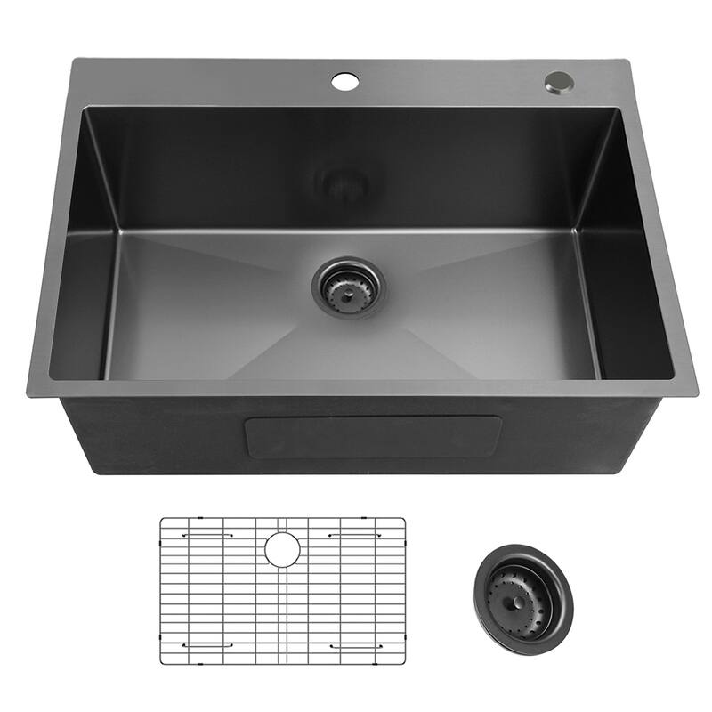 Topmount 18 Gauge 304 Stainless Steel Kitchen Sink