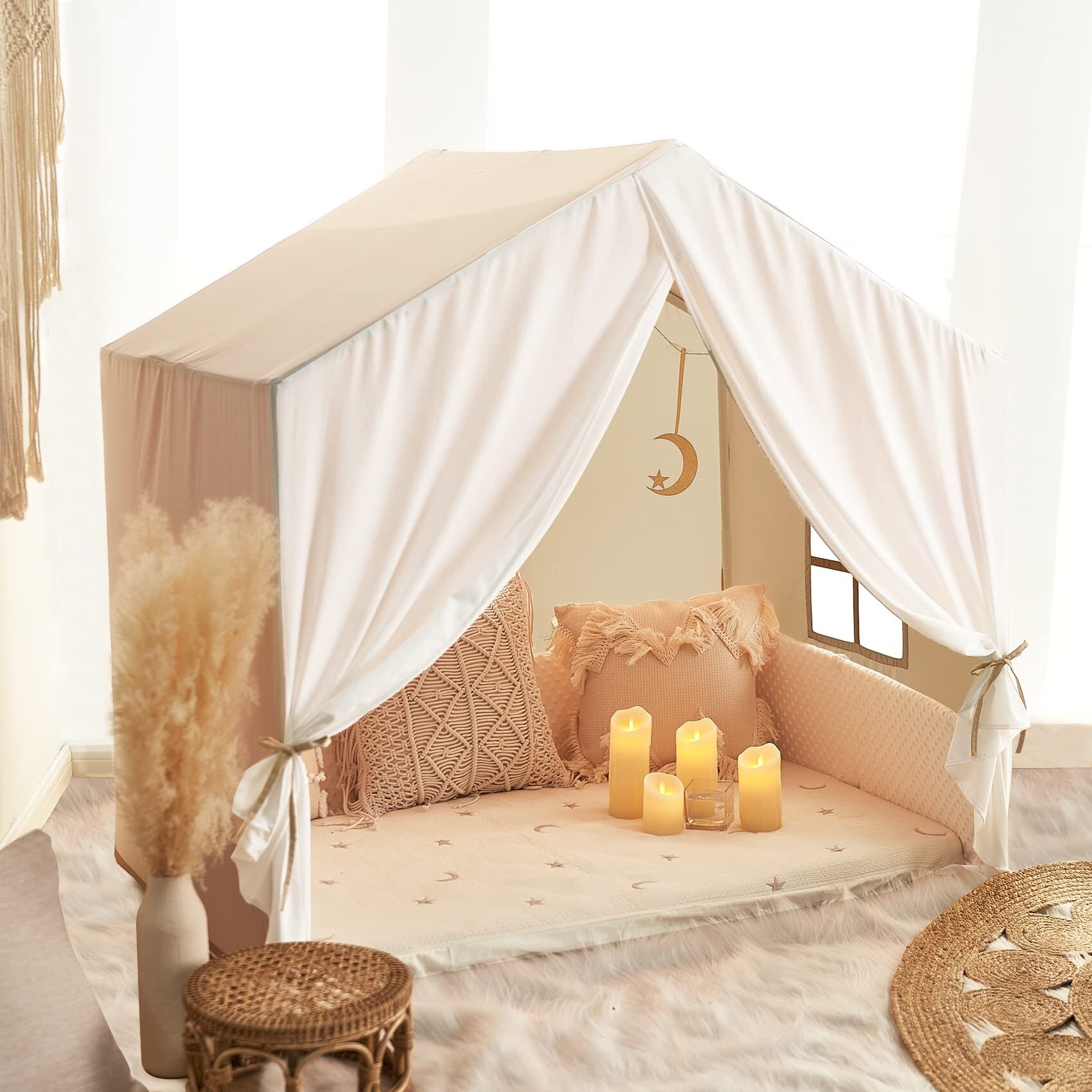 Play tent shop canopy bed