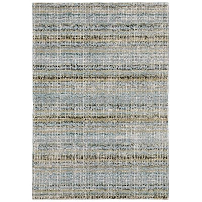 Style Haven Athena Gridwork Plaid Area Rug