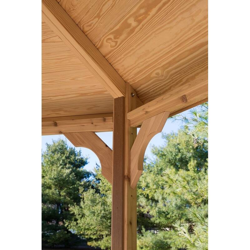 12' Wood Octagon Gazebo Kit