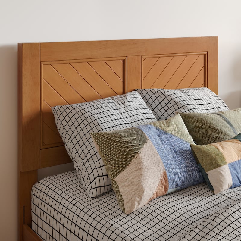 Clayton Platform Bed with Panel Footboard and Storage Drawers