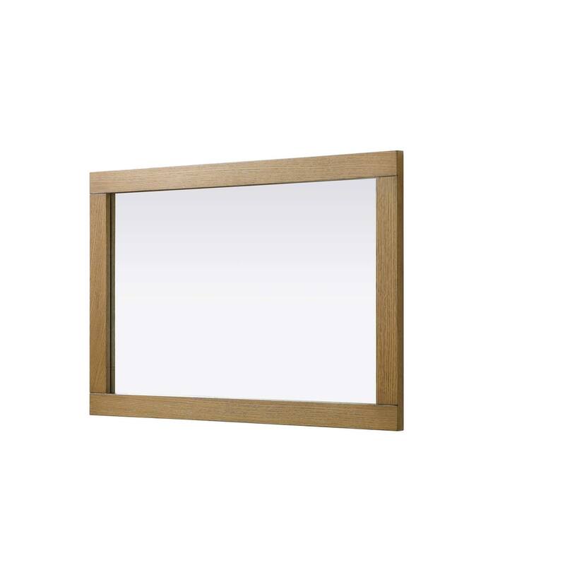 Solene Wooden Rectangle Mirror (24-30 x 36 in.)