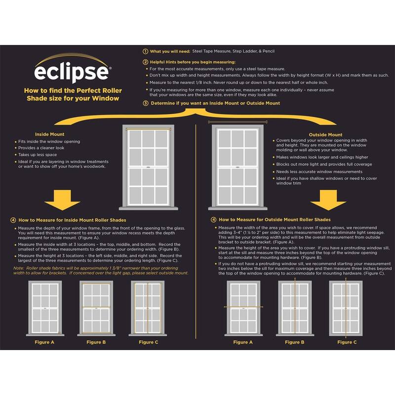 Eclipse Holden Solid Light Filtering Light Filtering Cordless Roller Shade