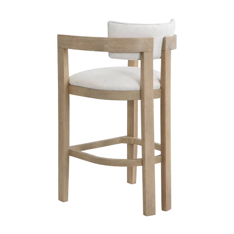 Maribel Upholstered Counter Stools Bar Stools (Set of 2) by Christopher Knight Home