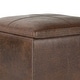 preview thumbnail 20 of 92, WYNDENHALL Townsend 17 inch Wide Contemporary Square Storage Ottoman