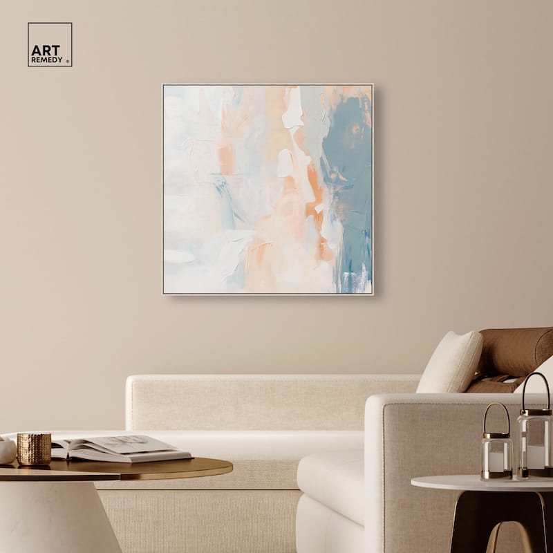 Gossamer Light Canvas by Art Remedy