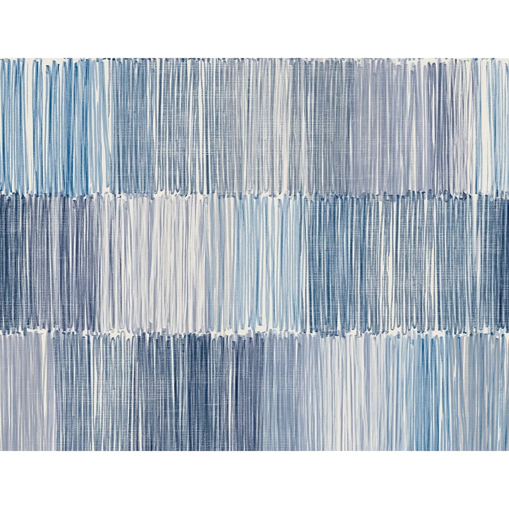 Lillian August Arielle Abstract Stripe Embossed Vinyl Unpasted Wallpaper