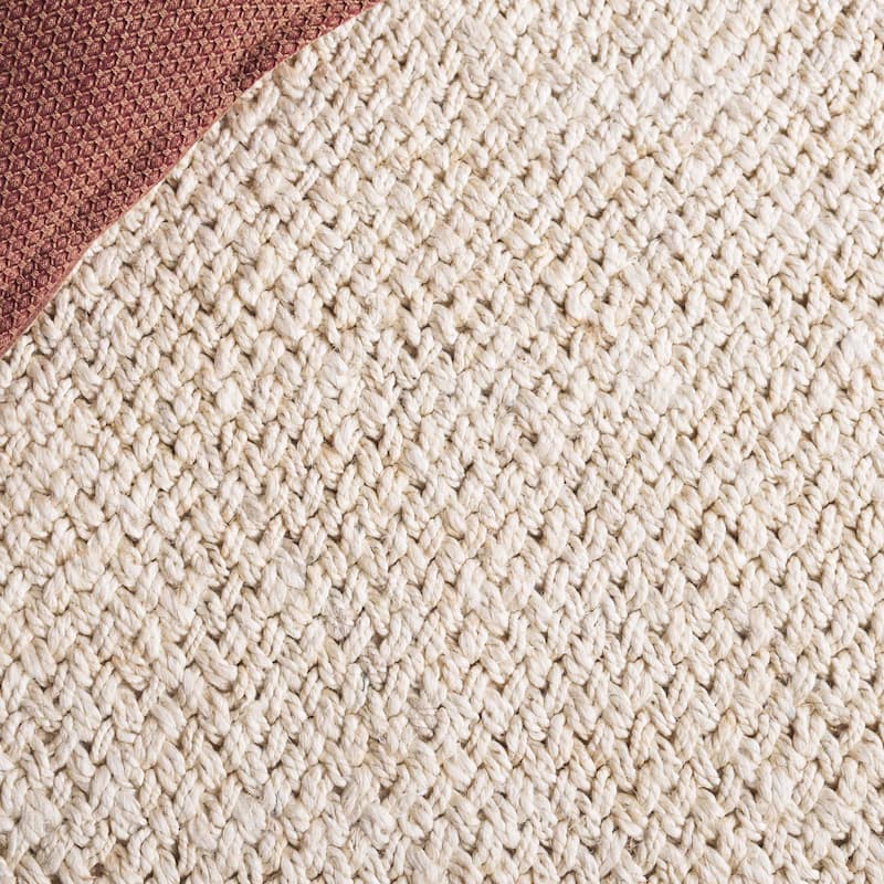 SAFAVIEH Flatweave Natural Gaudenzia Fiber Farmhouse Jute Rug