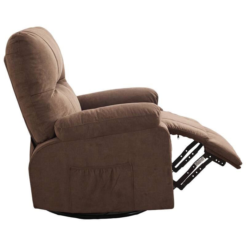 Recliner chair,360 degree rotating swing single sofa chair