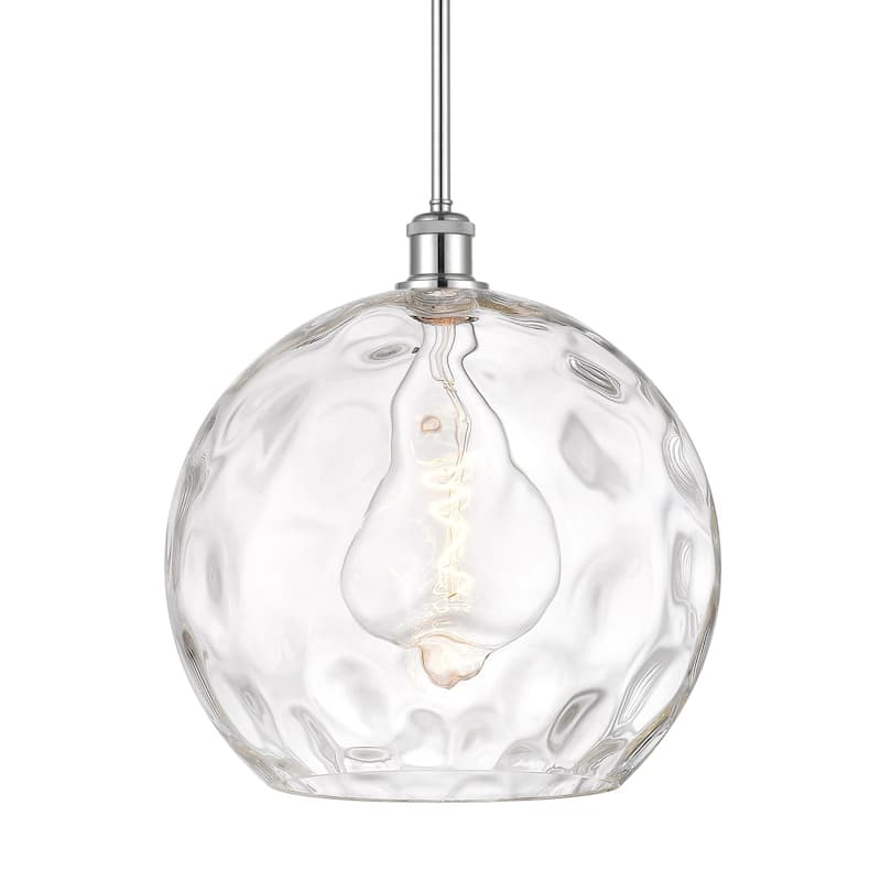 Innovations Lighting 516-1S-15-14 Athens Pendant Athens 14" Wide - Polished Chrome / Clear Water Glass