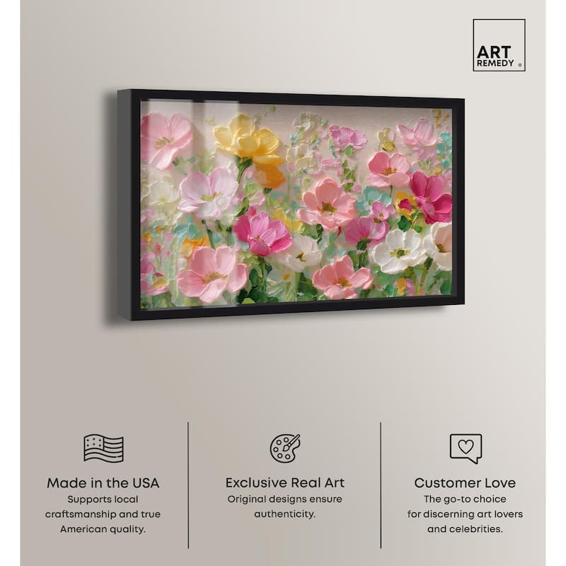 Expressed in Petals I Shadowbox by Art Remedy