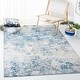 preview thumbnail 14 of 18, SAFAVIEH Brentwood Malissie Modern Abstract Rug - Ivory/Grey - 5'3" x 7'6"