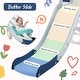 preview thumbnail 14 of 22, Freestanding 7 in 1 Toddler Slide Set