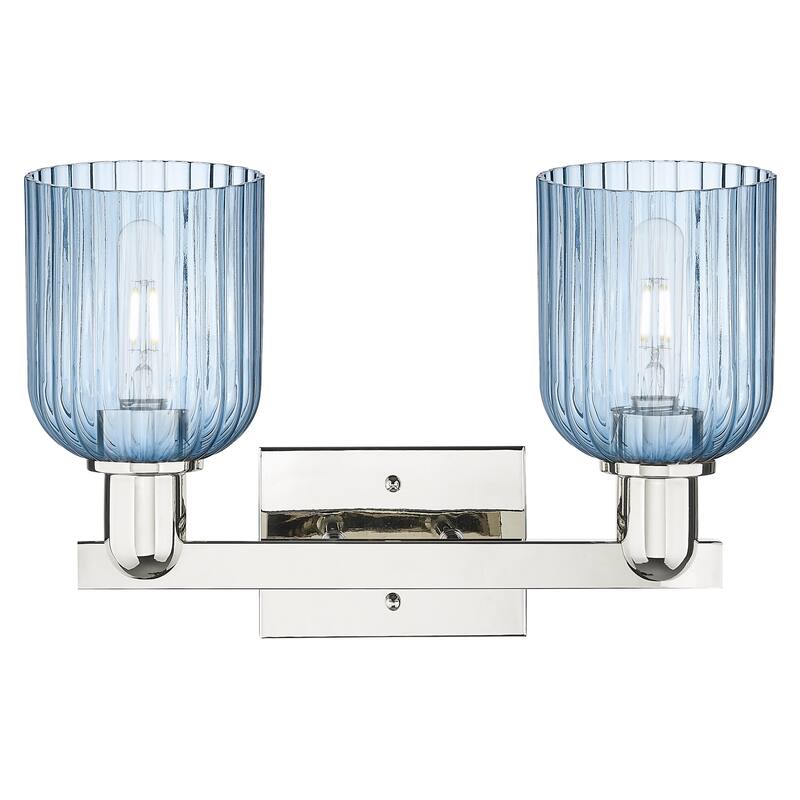 Innovations Lighting 716-2W-G559-5BL Bridal Veil 2 Light 16" Wide