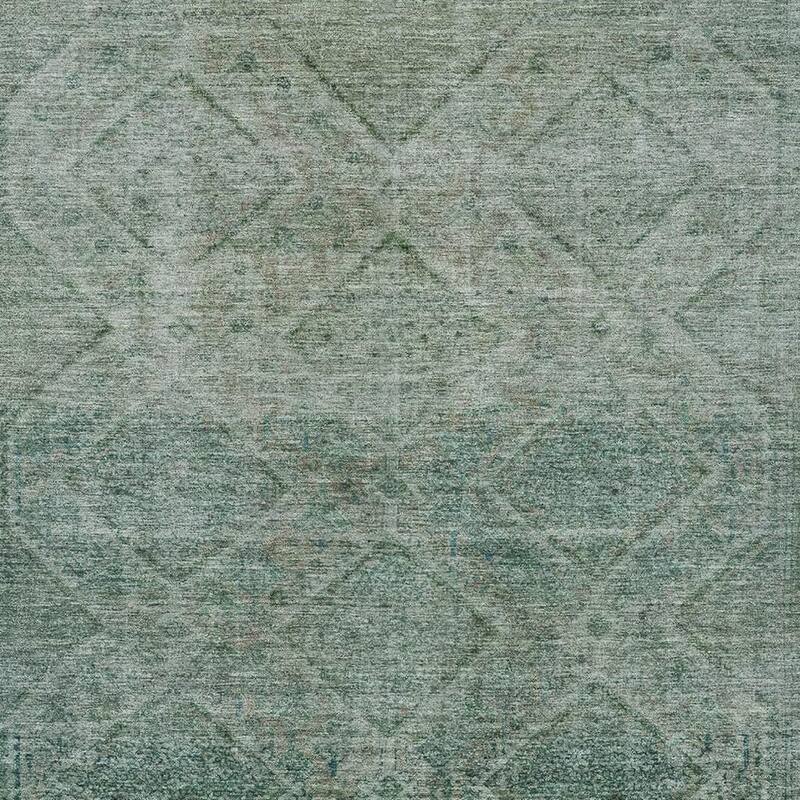 HomeRoots Geometric Transitional Rectangle Outdoor Rug