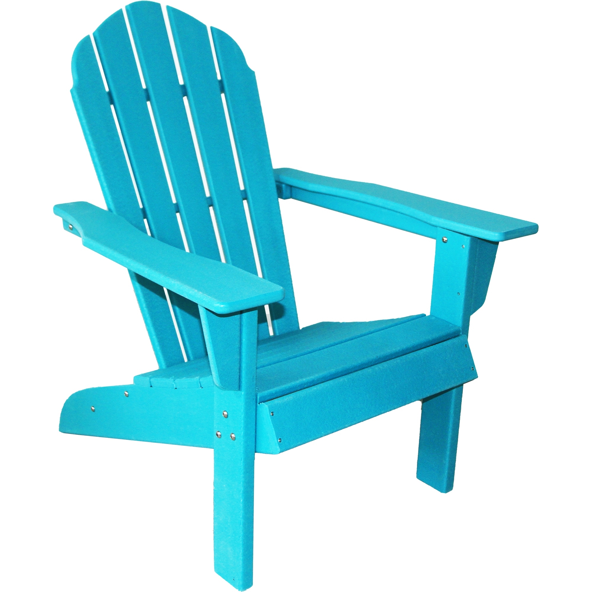 ResinTeak All Weather Essential Adirondack Chair HDPE Poly Lumber
