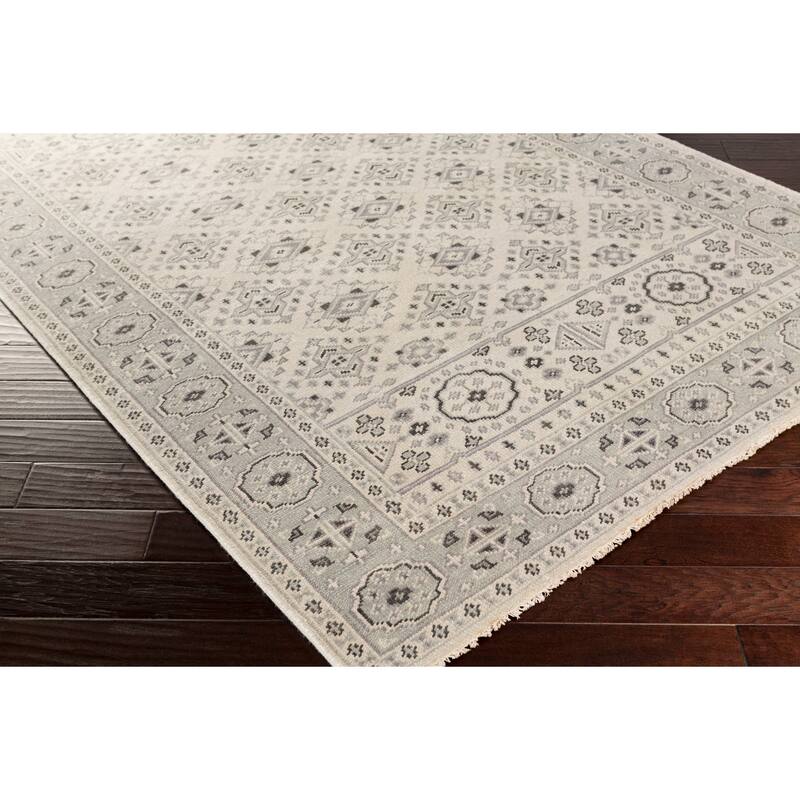 Hand-Knotted Orford Wool Area Rug