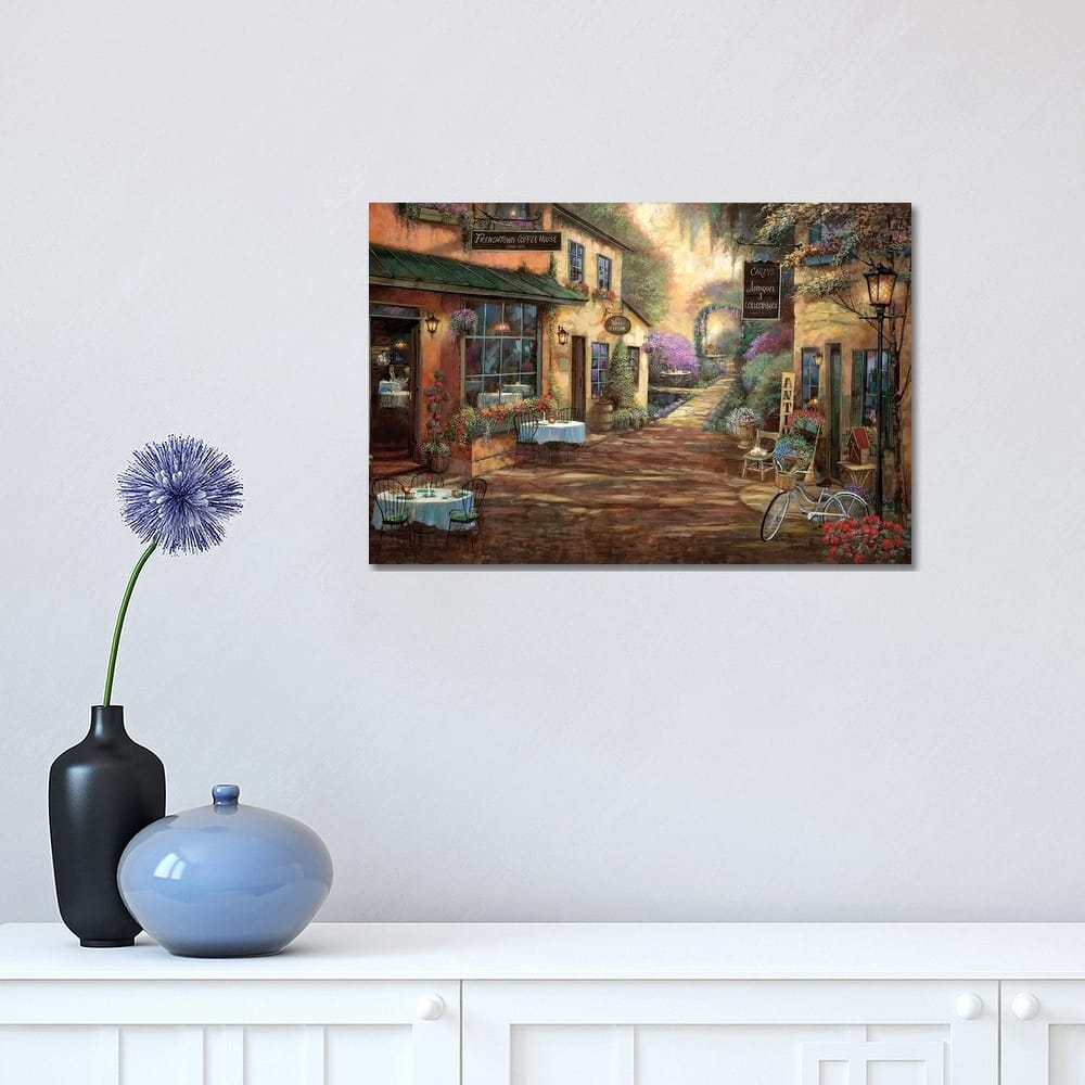 iCanvas "French Town" by Ruane Manning Canvas Print
