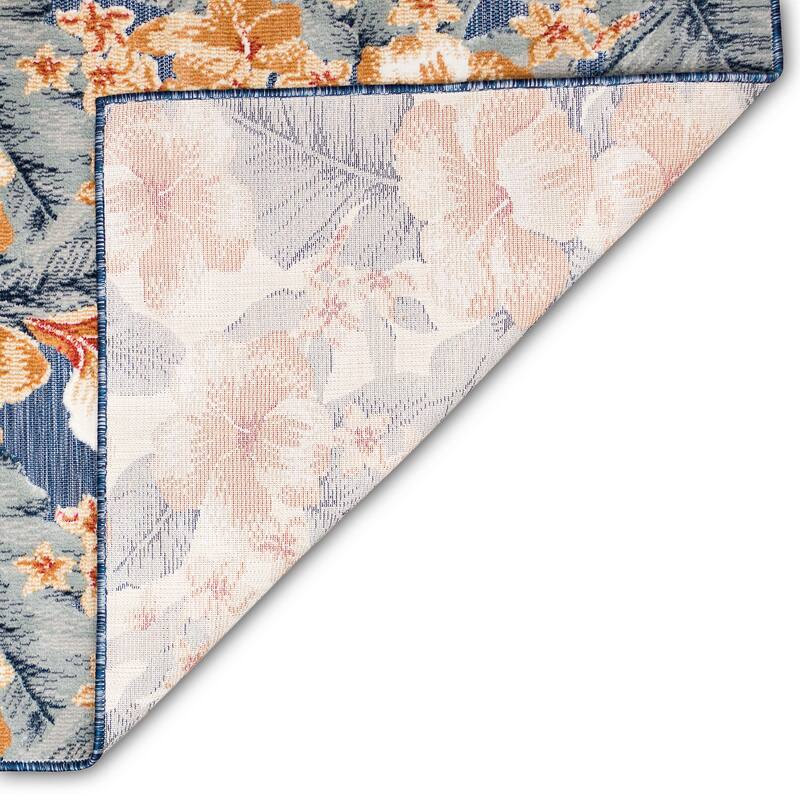 Liora Manne Canyon Tropical Floral Indoor/Outdoor Rug