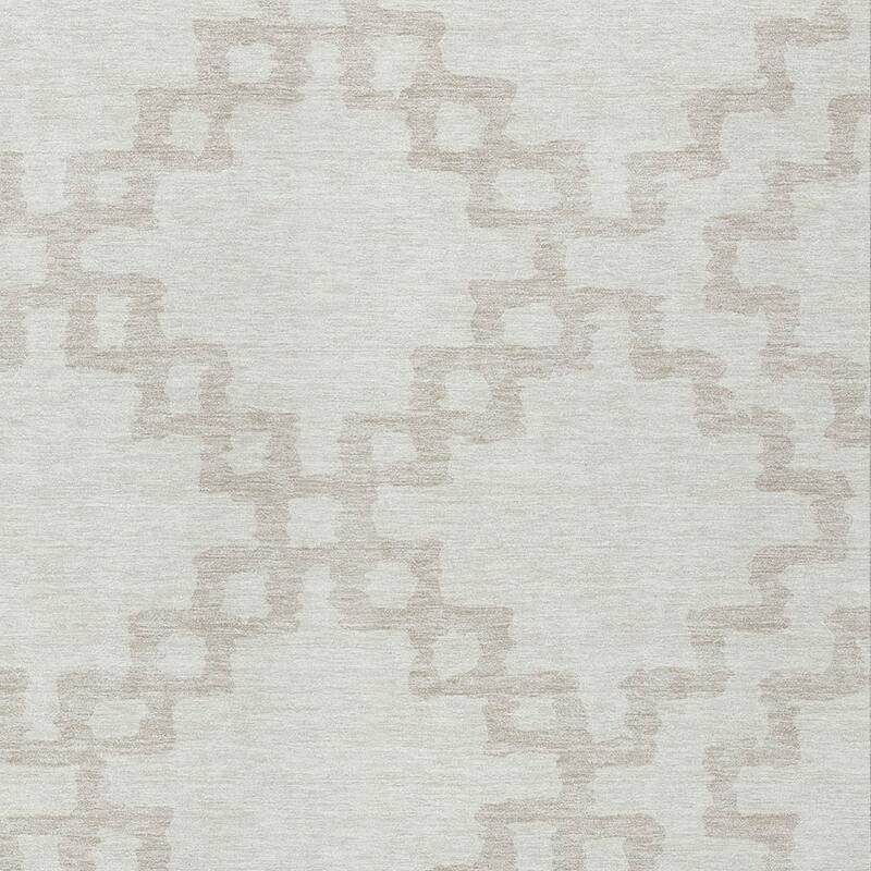 HomeRoots Geometric Transitional Rectangle Outdoor Rug